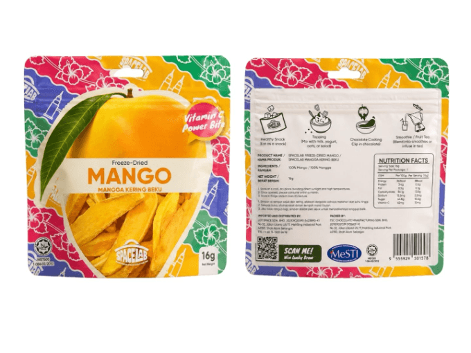 Freeze-Dried Mango pack