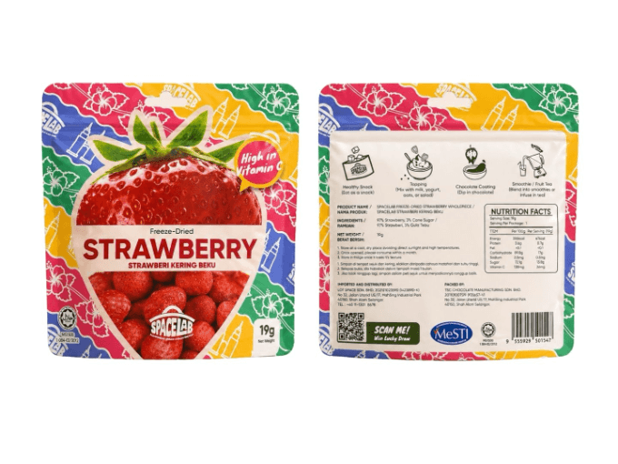 Freeze-Dried Strawberry pack